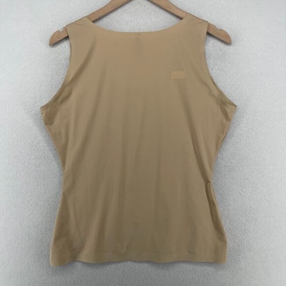 SPANX Top Womens 1X Plus Trust Your Thinstincts Control Shapewear Tank Beige - Picture 2 of 15